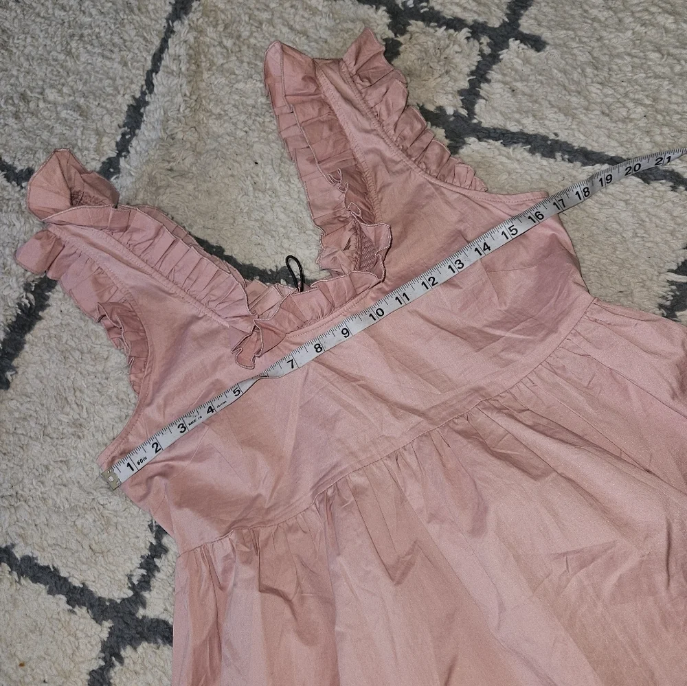 Hatch Maternity Ruffle Trim Maxi Length Dress O/s - Picture 5 of 6